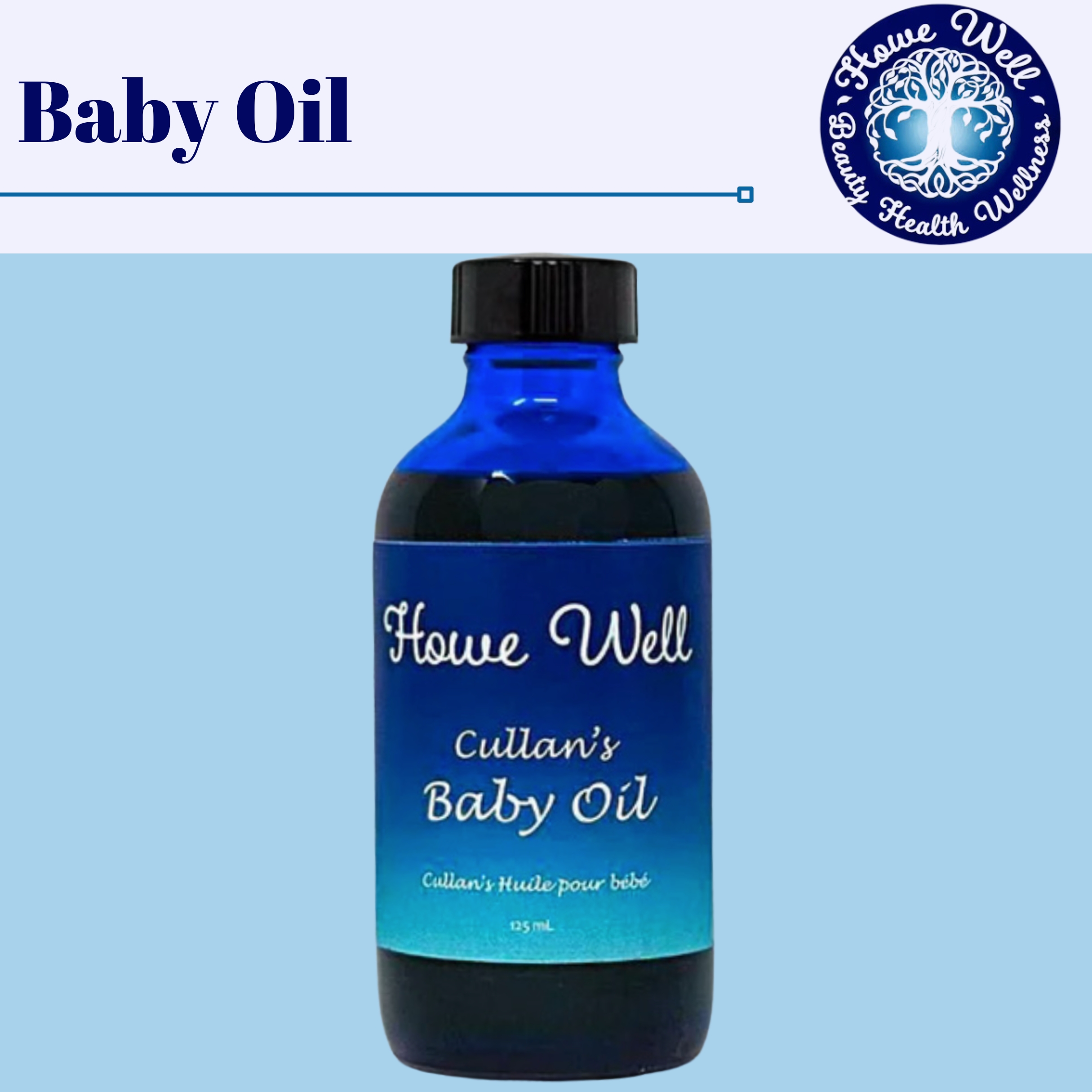 Baby Oil Howe Well Stacy Howe Homeopathic Practitioner